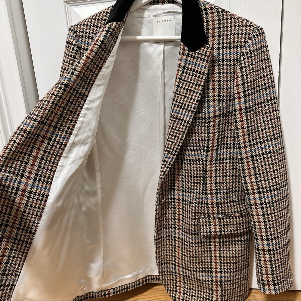 Sandro wool blend blazer - Picture 5 of 12